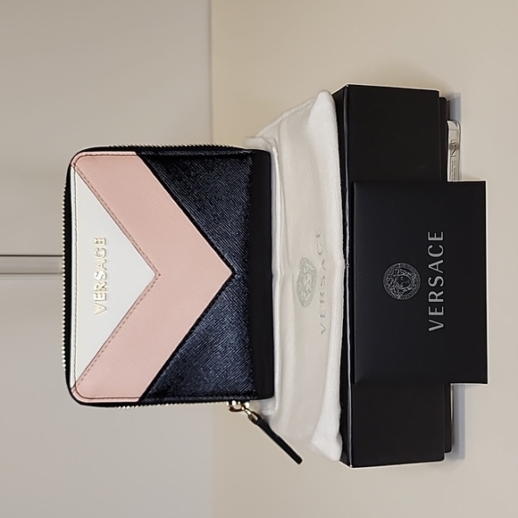 Versace Authentic Medium Zip Wallet